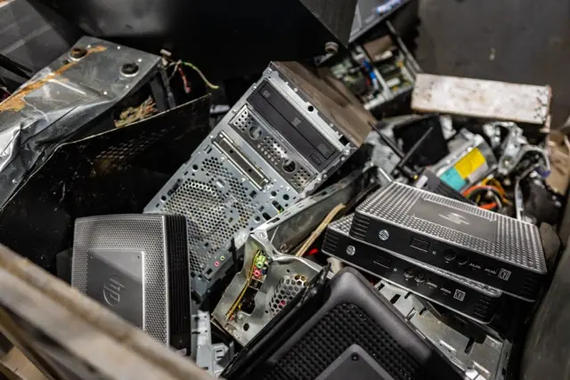 Duurzaam proces van recycling en veilige vernietiging.