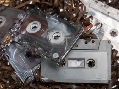 Casette tape vernietigen